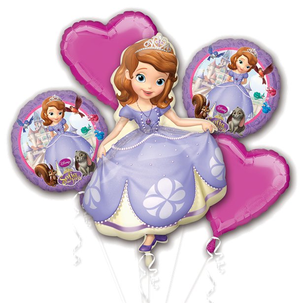 Balão Princesa Sofia Bouquet